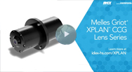 Melles Griot® XPLAN™ CCG 镜头系列产品发布